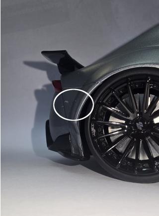 Lackfehler! TOYOTA SUPRA By PRIOR DESIGN Phantom matte grey GT Spirit 1:18 Resinemodell (Türen, Motorhaube... nicht zu öffnen!)